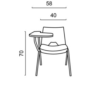 صندلی آموزشی داتیس سری پریما D-TP370