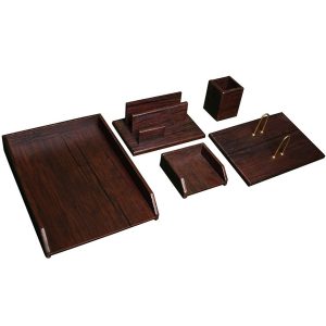 ست رومیزی قائم مدل تمام وکیوم کارمندی 5 پارچه GH-205