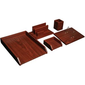 ست رومیزی قائم مدل تمام وکیوم کارمندی 5 پارچه GH-205