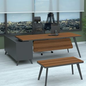 میز مدیریتی راما مدل دایان ال ثابت