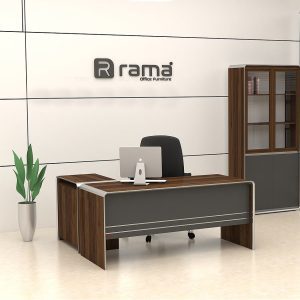 میز کارمندی راما مدل ارگوت ال دار
