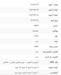 میز کنفرانس دماوند
