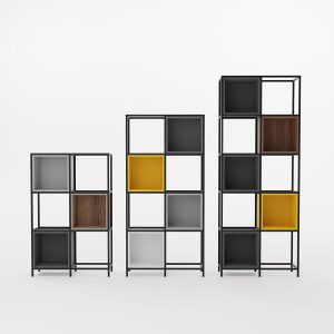 کتابخانه فلزی الوند مدل A-BOXCUBE