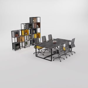 کتابخانه فلزی الوند مدل A-BOXCUBE