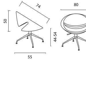 مبل اداری داتیس سری لیما D-SL30S