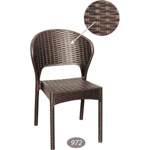 صندلی بدون دسته حصیر بافت ناصرپلاستیک مدل NA-972