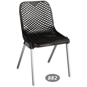 صندلی پایه فلزی ناصرپلاستیک مدل NA-882