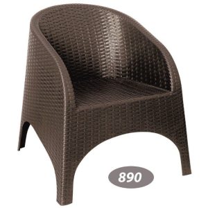 مبل دسته دار حصیر بافت ناصرپلاستیک مدل NA-890