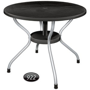 میز گرد پایه فلزی ناصرپلاستیک مدل NA-922